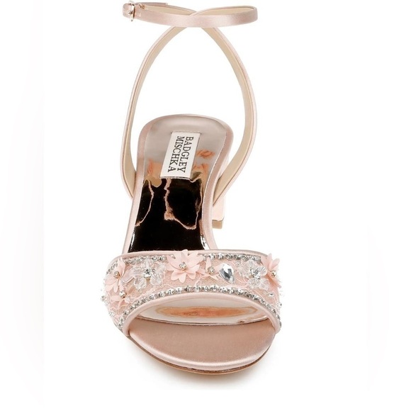 NWT Badgley Mischka Taylin Ankle Strap Dress Sandals - Picture 2 of 14